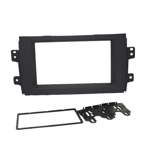 Moldura Fiamon  2 Din Suzuki Sx/ 4 Preta