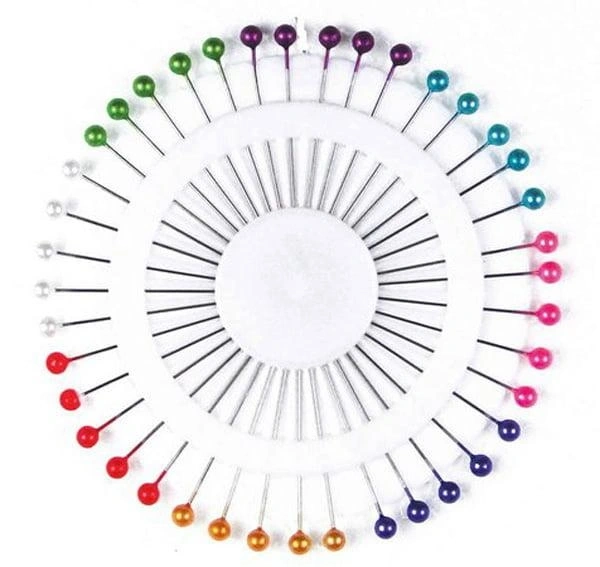 Alfinete Cabeça Colorida (Unidade Disco)