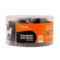 Prendedor Metal Binder Preto 41mm c/24 unidades Jocar