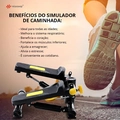 Mini Stepper Simulador de Caminhada para Exercício de Pernas Fitness Relaxshop