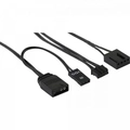 Kit 3 Coolers Aerocool Saturn 12 Pro Argb + Hub + Controle