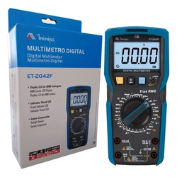 Minipa Et-2042f Multimetro Digital True Rms Catiii 600v
