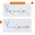 Emenda Divisora RJ45 Pluscable - LA-E20