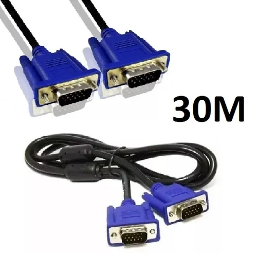 Cabo Vga Macho P/ Vga Macho 30m