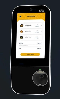 Terminal Autoatendimento Gertec Smart Kiosk Sk210 Lite Gms Nfc 10