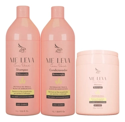 Kit Completo Zap Me Leva Com Você Reconstrução Trigo & Blend