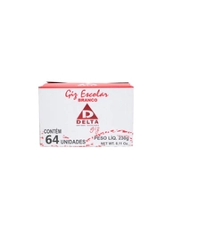 GIZ BRANCO C/64 PALITOS DELTA