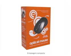 Mouse com fio K-mex MO-M235 Preto