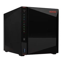 Storage Asustor AS5404T - 4-Baias (Celeron N5105 2.0GHz (Quad-Core), 4GB DDR4 Sem Disco)