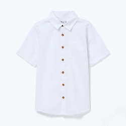 Camisa Manga Curta Hering Comfort - Branco