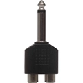 Adaptador P10 Mono X 2 Jack Rca C/10 Loud