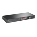 Switch Não Gerenciável C/ 16p 10/100mbps Poe+ e 2p Gigabit Tl-sl1218p Smb