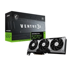 Placa de Vídeo 16GB RTX5070TI MSI Ventus OC 3X - 912-V531-461