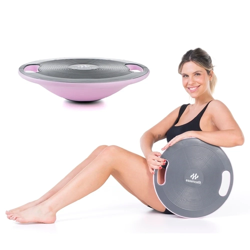 Prancha Disco de Equilíbrio Pilates Fortalecimento Muscular Recuperação Essencefit