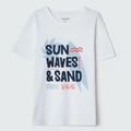 Camiseta Manga Curta Malha Sun Waves & Sand Hering - Masculino