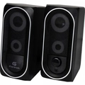 Caixa de Som Multimídia Gamer Fortrek Black Hawk RGB G