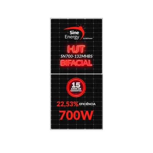 MÓDULO SOLAR SINE ENERGY 700W – SN-700-132MHBS – SINE ENERGY