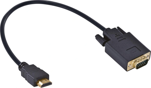 Cabo Conversor Hdmi 1.4 Macho P/ Vga 19 Pinos - 30cm