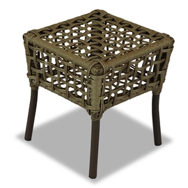 Mesa de Centro em Corda Sintética e Alumínio Epóxi Porto Belo