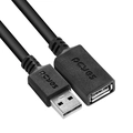 Cabo Extensor Pcyes USB A 2.0 Macho para USB A 2.0 Fêmea 28AWG 1 Metro - PUAMF2-1