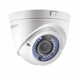 Camera Hikvision Dome An 1mp 2.8-12mm Varifocal Ir40m Ip66 - Ds-2ce56c0t-vfir3f