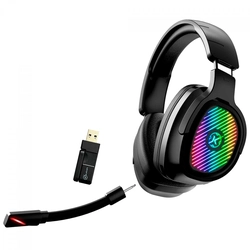 Headset Gamer Sem Fio Kalkan Ragnar 7.1 RGB Preto - KLK00025