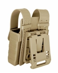 Porta Carregador Duplo Tab Lock Fast Bélica - Coyote