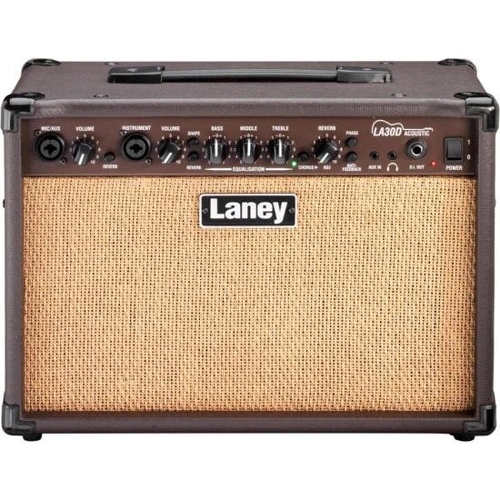 Amplificador Para Violão Laney La30d Marrom 30w