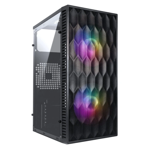 Gabinete Gamer Vinik Wave Preto Lateral Acrilico - Ggwacbk