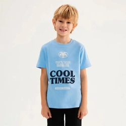 Camiseta Manga Curta Masculina Estampada Hering - Azul