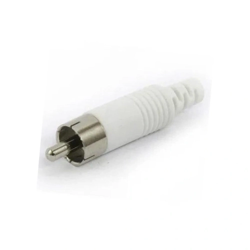 Rca Plastico C/ Rabicho Branco Pct C/10 Importado