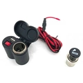 Adaptador Tomada Usb Carregador Para Motos Celular Gps Cd-3016