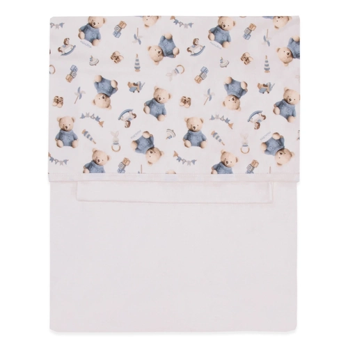 Jogo de Lençol de Berço Suedine Masculino - Brinquedos Masculinos