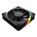 Cooler Fan para Gabinete Sangue Frio 3 ARGB Black Vulcan Reverse 120MM Pcyes - ARGRVSF3BR