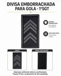 Divisa emborrachada para gola - 1°sgt