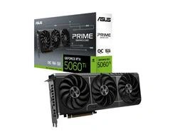Placa de Video Asus Prime Geforce Rtx 5060 Ti Oc 16gb Gddr7 128 Bits - Prime-rtx5060ti-o16g