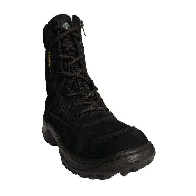 Coturno Militar Infantil (Preto)