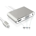 Adaptador Type-c P/ Hdmi E Vga - Xc-adp-20