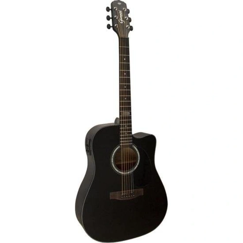 Violão Giannini Gf1d Ceq Eletroacústico Aço Satin Black