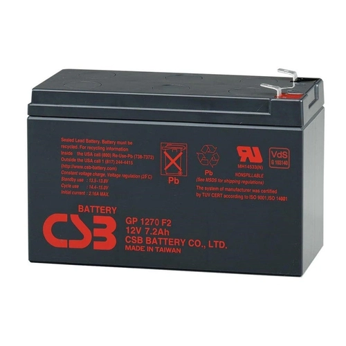 Bateria Csb Vrla 12v 7.2ah - Gp1272 (28w)