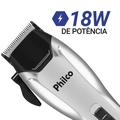 Cortador De Cabelos Philco Pcr04 Com 9 Acessorios e 4 Pentes 220v