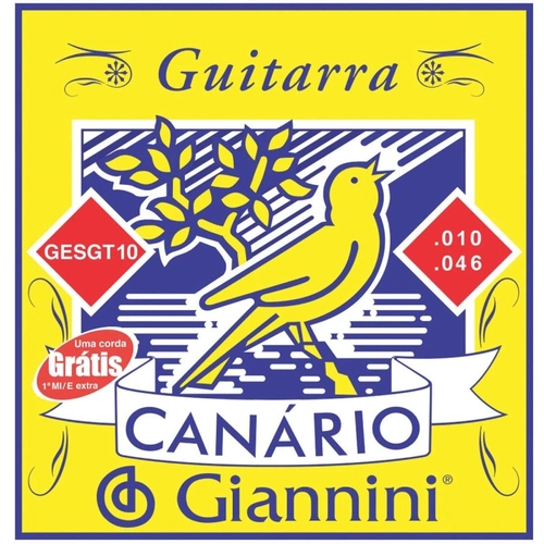 Encordoamento para Guitarra Canario .010 - Gesgt10