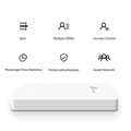 Access Point de Parede Omada Gigabit Mu-mimo Wireless Ac1200 Eap235-wall Smb