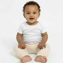 Mijão 100% Algodão Bebê Taita Unissex - Areia Claro