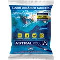 Kit 4 Pastilha Tablete Piscina 200g 5 Em 1 Multiação