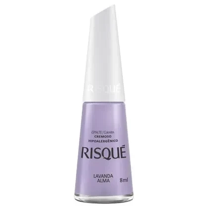 Esmalte Cremoso Risqué Lavanda Alma 8ml