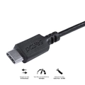 Cabo Para Impressora Usb-C Tipo-C Para USB 2.0 Pcyes 1 Metro Preto - PUCBP-1