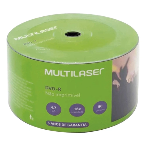 Dvd-r 4.7gb 16x Pino Com 50 Shrink Dv061