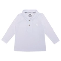 Camisa Polo Manga Longa Piquet Branca Charpey - Masculina