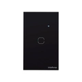 Interruptor Smart Zigbee Touch 1 Preto Ezs 1001 4850053